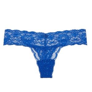 Cosabella NEVER SAY NEVER CUTIE LACE THONG Blue